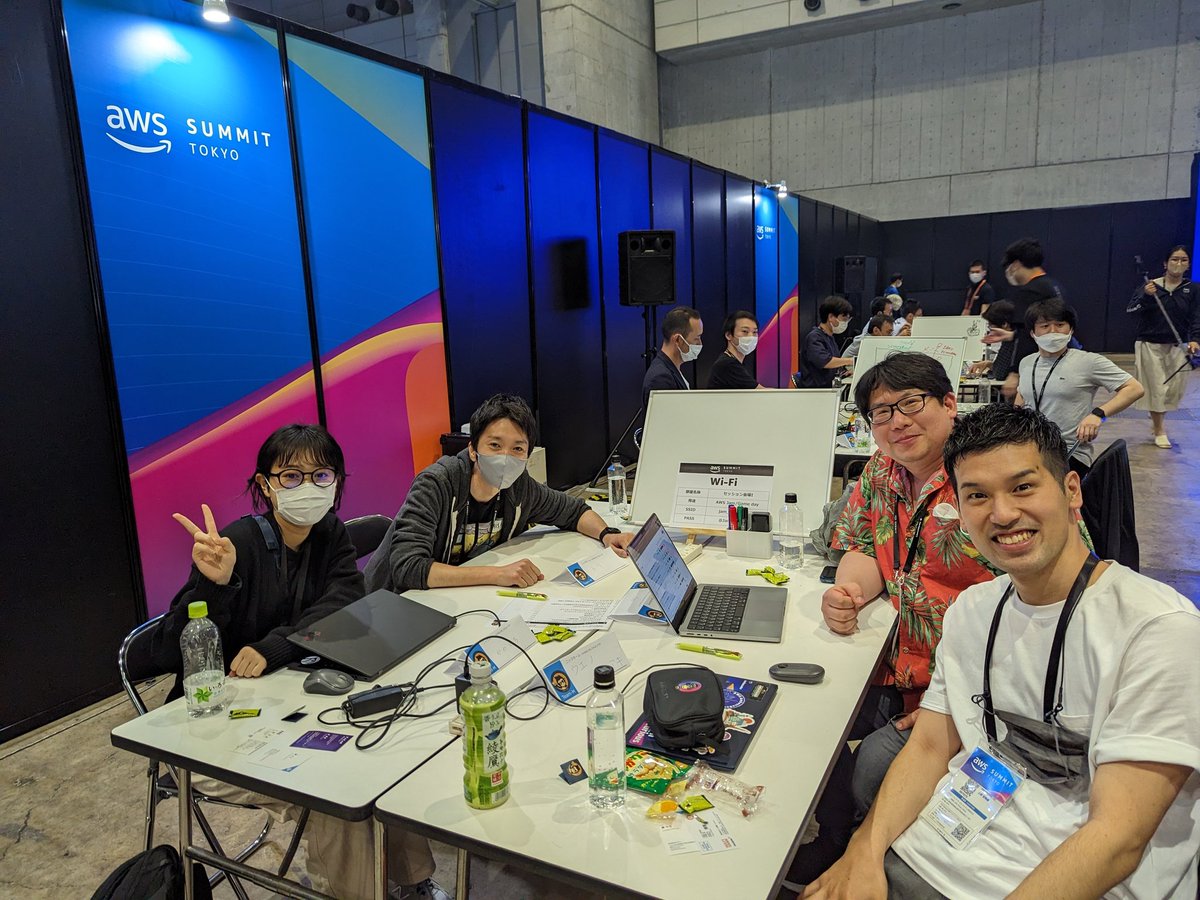 fu3ak1's tweet image. Jamおつかれさまでしたー！！華麗に2位でした🏆🏆

#AWSSummit #AWSJam