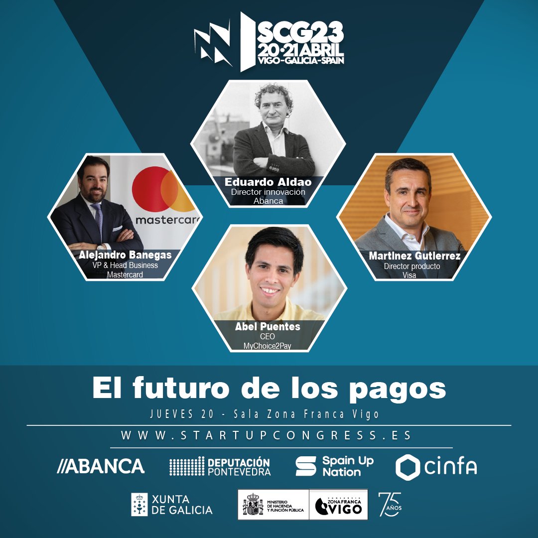laconnetwork's tweet photo. A lo largo de esta mañana podréis asistir a multitud de #MesasRedondas en la sala #ZonaFrancaVigo. ¡Descubre a los protagonistas! ⬇️

#StartupCongressGalicia #laconnetwork #startupgalicia #venturegalicia #emprendimientoengalicia #startupcongress https://t.co/9Tn4IuS6WQ