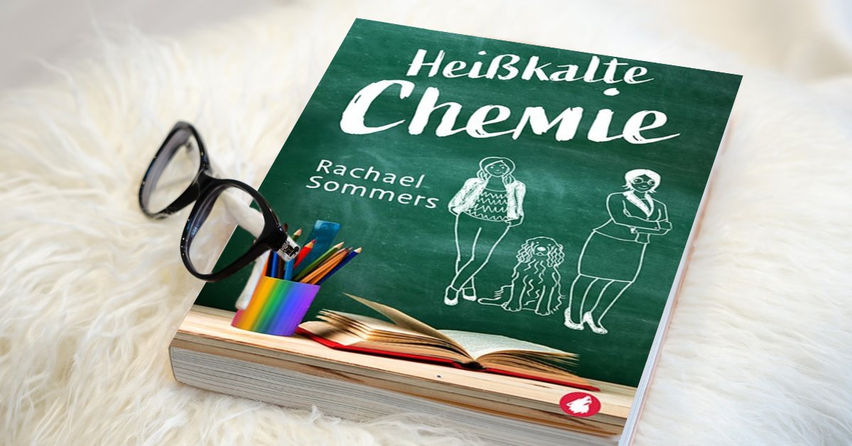 Es gibt Lesenachschub! „Heißkalte Chemie“ von Rachael Sommers ist ein neuer und ganz wunderbarer Liebesroman, den wir euch nur wärmstens ans Herz legen können. Erhältlich als E-Book und Taschenbuch #lesbischeBücher ylva-verlag.de/buecher/heissk…