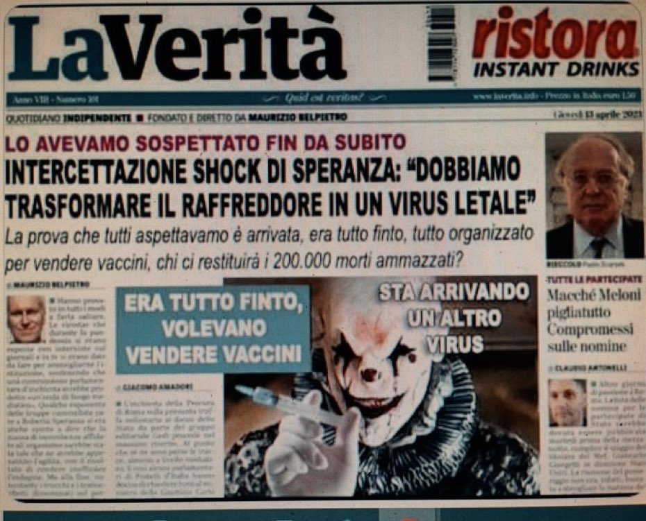 Maschere1's tweet photo. Reati !!! https://t.co/r2yunj6ADe