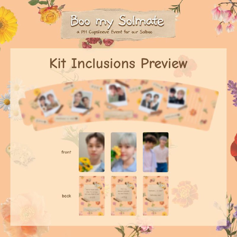 sol4boo's tweet photo. ATTENTION SOLmates!
π₯THE KIT INCLUSIONS PREVIEW is finally here!π
Who's excited? βΌοΈπ«
#BooMySOLmate https://t.co/l0Ia2VQoH3