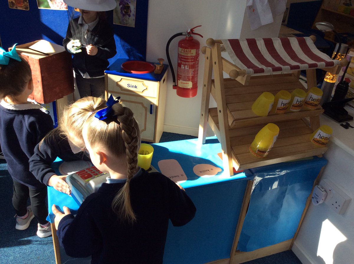 holstein_mrs's tweet photo. Our new beekeepers hive and shop to sell delicious honey from our bees! @wild_bank @TrustVictorious https://t.co/cO0JLhlK4X