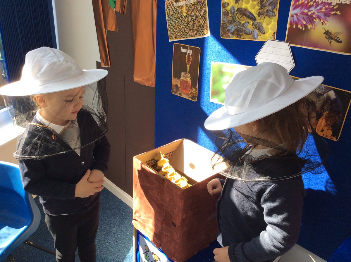 holstein_mrs's tweet photo. Our new beekeepers hive and shop to sell delicious honey from our bees! @wild_bank @TrustVictorious https://t.co/cO0JLhlK4X