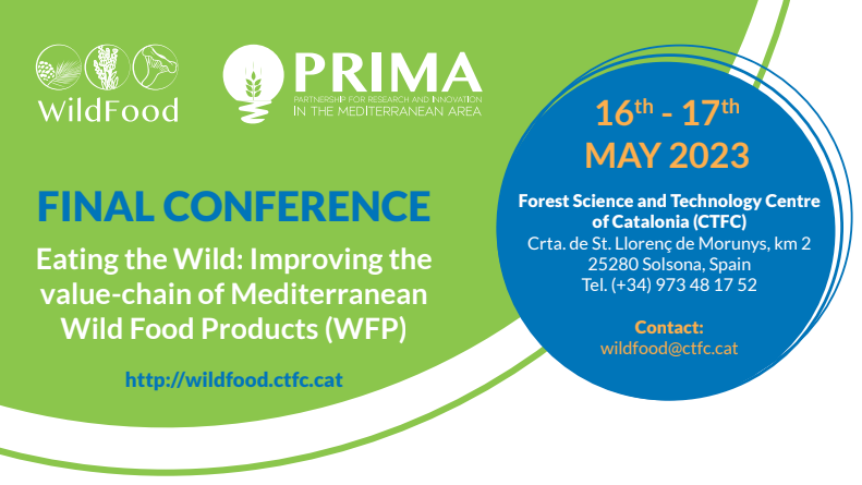 WildFood_PRIMA's tweet photo. 🗓 On 16th May, we will tackle #WildFoodProducts value-chains state of the art and main challenges, as well as recommendations for policy decision makers.   

👉 Don't miss it! Registration (until May 11): https://t.co/P8fpV8lXL6 https://t.co/5rpfTqYRac