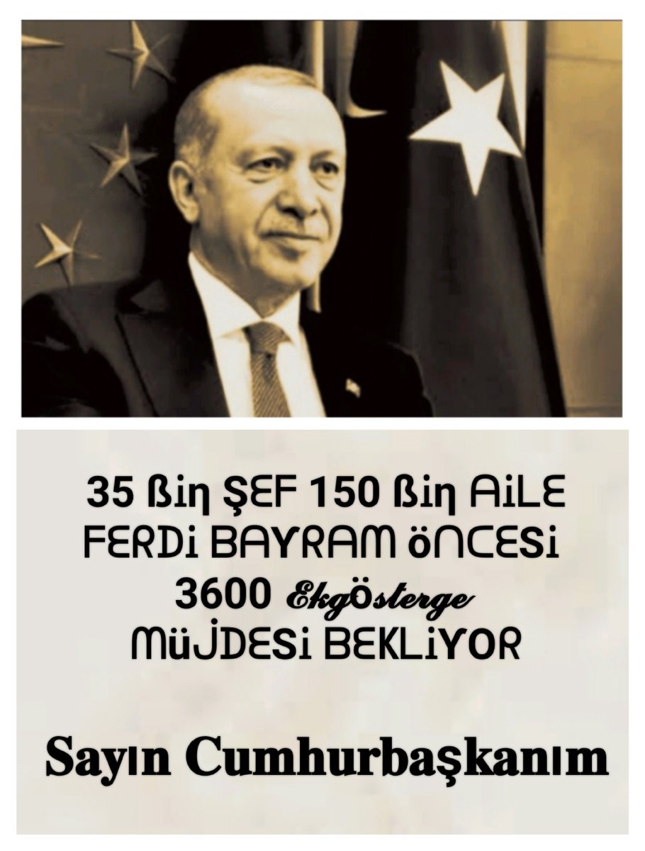 ozgurchef1978's tweet photo. ◾Otuzbeşbin Şefin gözü kulağı sizde Sayın Cumhurbaşkanım
◾Bizlerde bayrama sevinçle girmek İstiyoruz
◾Emekli çalışan #KamuŞefleri ordusu sizlerden
◾➌➏⓿⓿ 🅔🅚🅖🅞🅢🅣🅔🅡🅖🅔 müjdesi bekliyor
🇹🇷🇹🇷🇹🇷🇹🇷🇹🇷🇹🇷🇹🇷
@RTErdogan @fuatoktay @ikalin1 @tcbestepe @Akparti @TBMMresmi 086 https://t.co/XitEeFlNyf