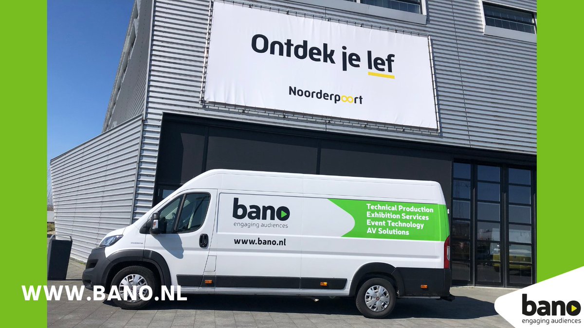 Kijk eens naar deze prachtige foto van onze bedrijfswagen op locatie bij één van onze gewaardeerde opdrachtgevers <a href="/Noorderpoort/">Noorderpoort</a>! Met dank aan <a href="/bmsdesign/">Bashirah Compu</a> voor de gave nieuwe look!
