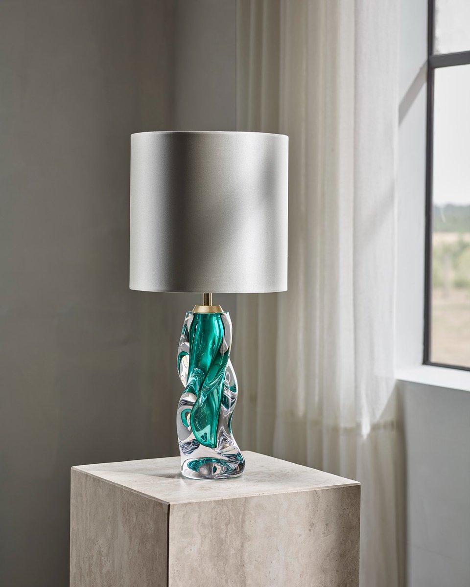 Each one of our Vortex Table Lamps is completely unique. It owes its sculptural form to a completely handmade, mould-free creation which allows for the unconstrained formation of each lamp’s graceful twists and folds.
•
Now available for Express delivery!