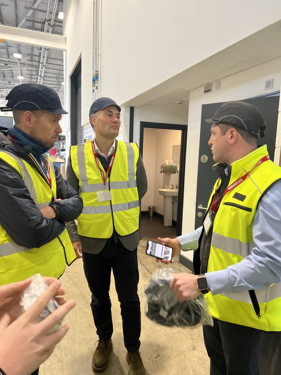 Scania UK on Twitter "James O’Rourke, General Manager, supported by