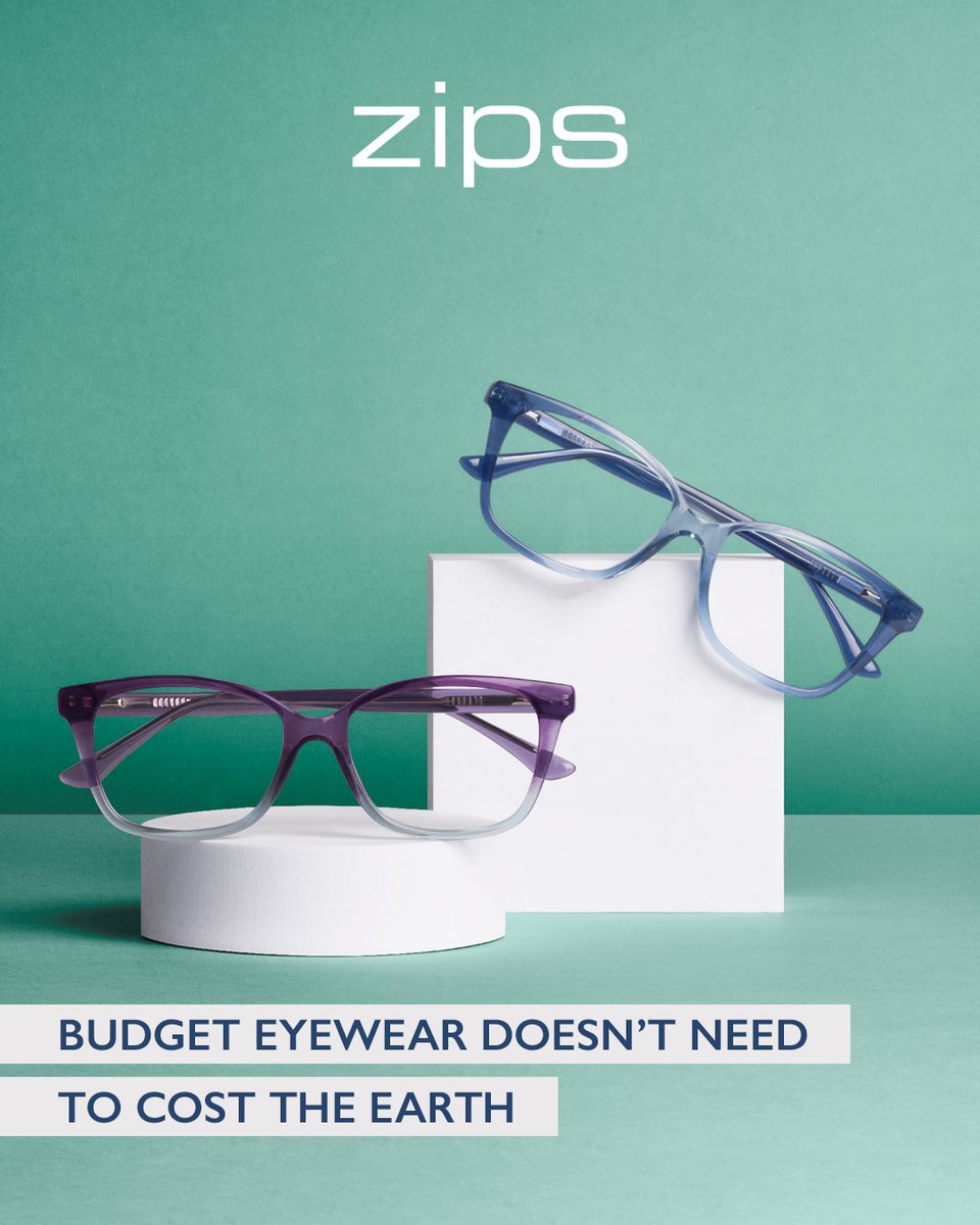 The Zips sustainable collection puts both environmental and budgetary consciousness in the same frame.

#Zips #BudgetFriendlyEyewear #SustainableEyewear
