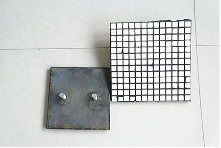 Ceramic Rubber compsite liner 
Suitable for all kinds of mining equipment, such as coal mine, copper mine, tungsten mine, molybdenum mine, iron ore mine and washing plant.  Hopper, chute, silo, magnetic separator, slurry pump, drum rubber, bucket wheel