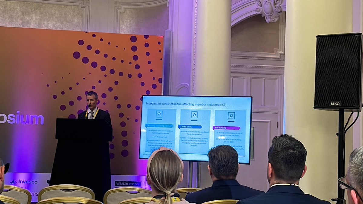 Some interesting and complex points made by @Links_Pensions about bulk transferring members to master trusts. Something I’ve considered a few times over the past few years, but it’s good to get this professional and experienced view. #PMIMasterTrust23