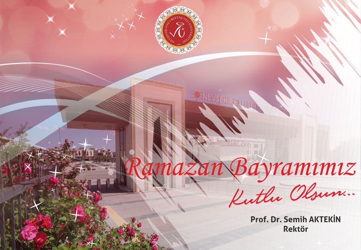'Öğrencilerimiz, personelimiz ile aileleri ve Nevşehirli hemşerilerimiz başta olmak üzere İslam aleminin Ramazan Bayramı'nı tebrik eder; hayırlara vesile olmasını dilerim.'

Prof. Dr. Semih AKTEKİN

#NEVÜ Rektörü <a href="/semihaktekin/">Semih AKTEKİN</a>’in #RamazanBayramı mesajı👉nevsehir.edu.tr/tr/38786