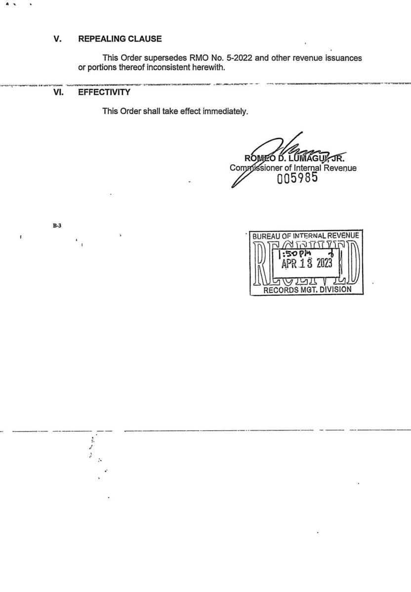 AMC_CPAs's tweet image. Latest BIR Update: RMO No. 14-2023 changes RMO No. 5-2022 for Online Citizen/Client Satisfaction Survey on BIR Critical Services. It&apos;s part of the Online Survey Feedback System (Phase 2) Project. #BIR #Update #FeedbackSystem