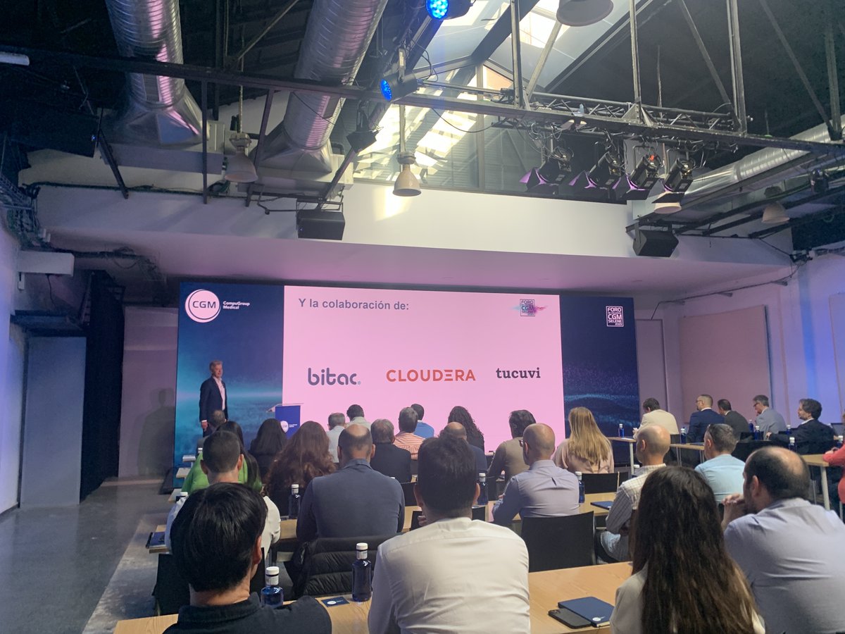 📢Hoy estamos en el Foro de Usuarios de nuestro partner <a href="/CGMeHealth/">CompuGroup Medical SE & Co. KGaA</a> compartiendo cómo nuestra asistente médica virtual LOLA se integra con la historia clínica electrónica CGM Selene en el seguimiento de Cirugía Mayor Ambulatoria 
ℹ️bit.ly/3oxmBZB