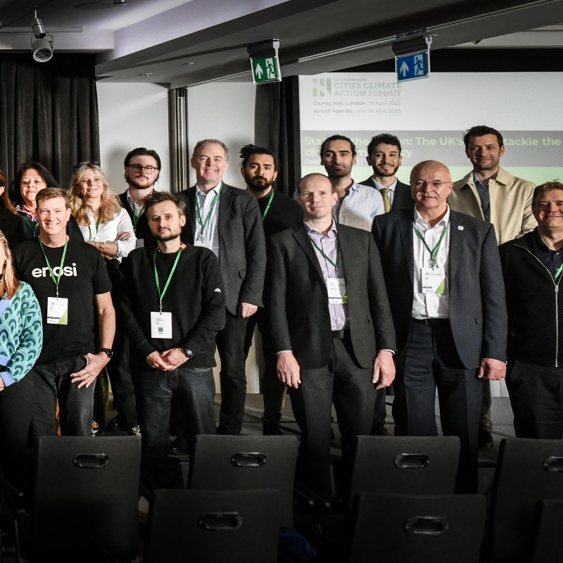 UK100_'s tweet photo. ๐๏ธ UK100's @JasonTorrance was delighted to be invited to the @SmartCitiesW #CCAS23 summit in #London to discuss the importance of local #NetZero action, inc. bringing delegates together in support of #CleanAirNetZero and ambitious transport decarbonisation schemes like #ULEZ ๐ซ๐ท