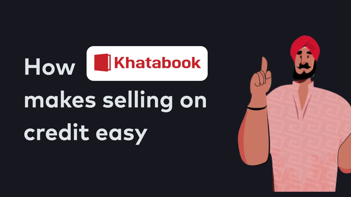 The Indian dukaandar sells on credit. Whether it’s the local kirana store or traders who sell in wholesale markets, they keep a “khata” of all payments.

<a href="/Khatabook/">Khatabook</a> understood this and these insights are baked into their mobile app. See how👇