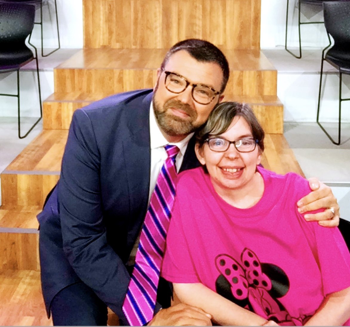 HP80sGirl's tweet photo. @jasonmatheson I had a great time at the @JasonShowTV for my birthday! You’re so funny and a gem of a human! 😊 https://t.co/NhFf24wfBA