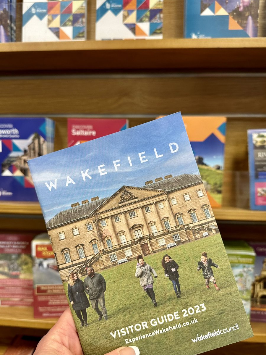 Visiting our neighbours in #Bradford today for a cultural fam trip. Lovely to see the @Expwakefield guide in @visitBradford VIC #EnjoyWestYorkshire