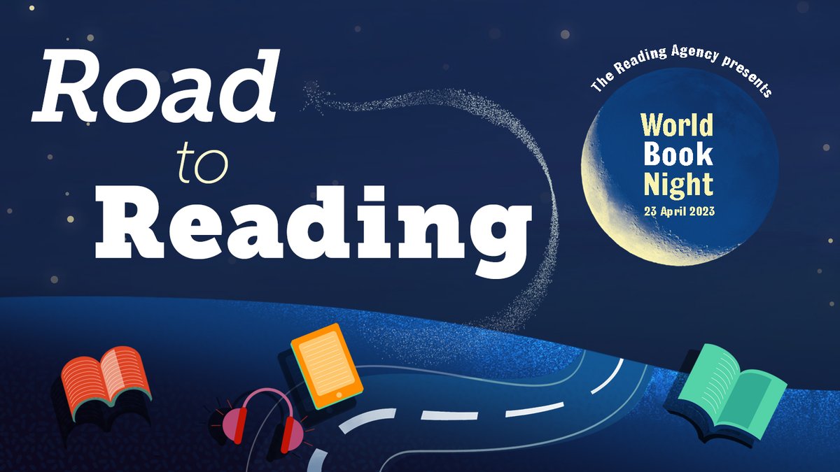 WorldBookDayUK's tweet image. This @WorldBookNight the @readingagency invites you to sign up and join the Road to Reading. This 10-week initiative asks for pledges to read for 30 minutes a week, to build positive reading habits. Road to Reading officially starts on 23 April: worldbooknight.org/news/road-to-r…