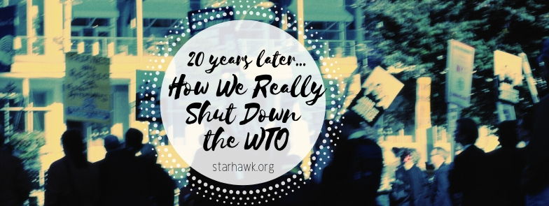 NVNewsNow's tweet photo. Organizers and activist @Starhawk17 corrects the record on what really shut down the World Trade Organization during the Battle of Seattle.  (Hint: nonviolent direct action.)
First article in Knowledge and Reflection
Read more >> https://t.co/JWPNTTk83T https://t.co/y3f3F2VtIw