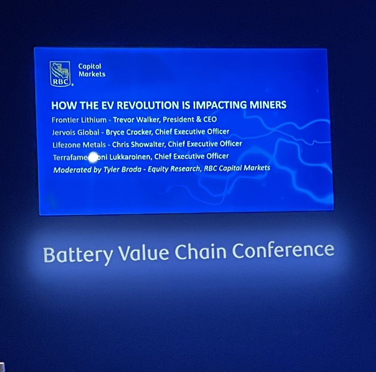 FrontierLithium's tweet photo. Thrilled to have been invited as a panelist for the RBC’s Battery Value Chain Conference! Looking forward to sharing insights and exchanging ideas with fellow industry experts. @FrontierWalka #batteryvaluechain $FL.V $LITOF https://t.co/pzxU7BBU8A