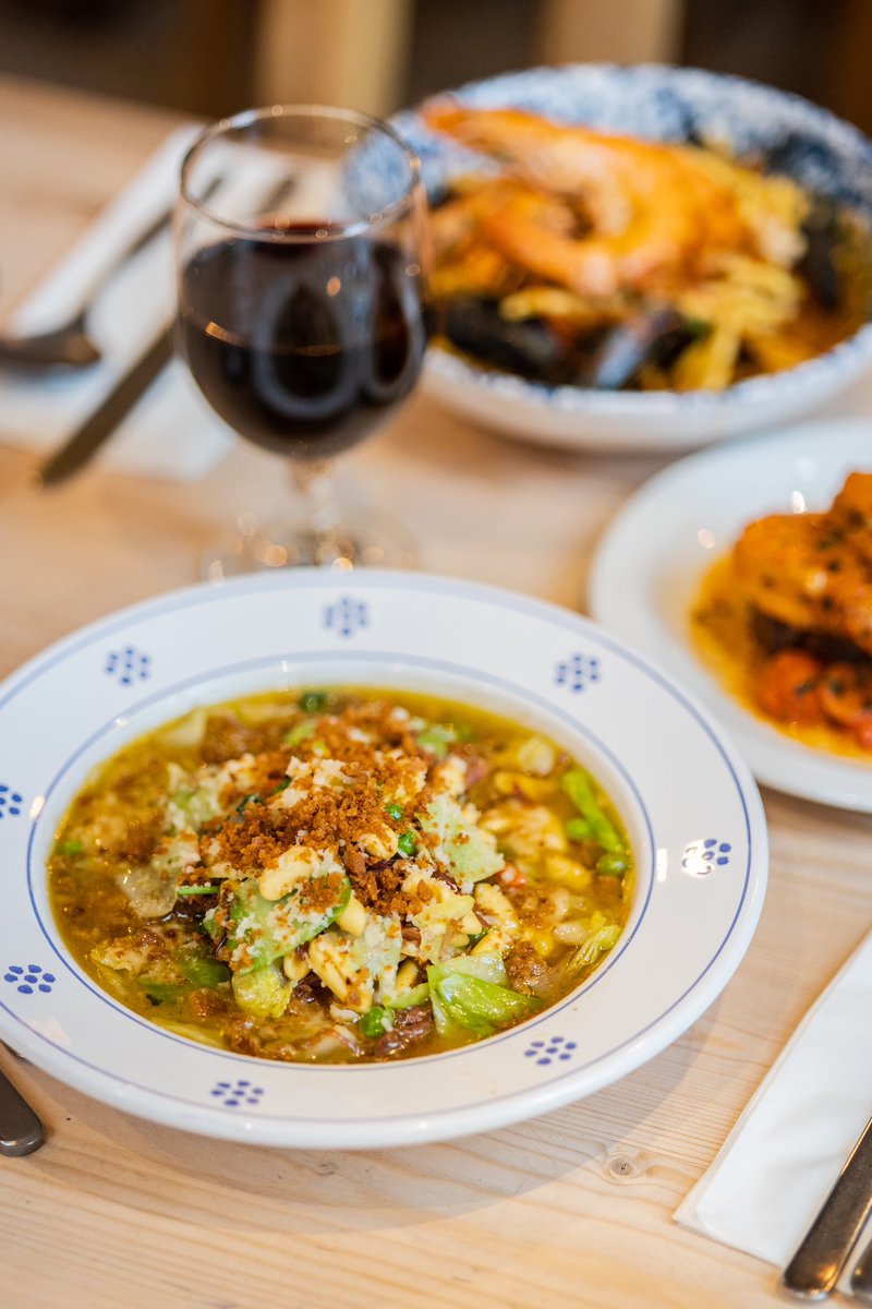 letsrigatoni's tweet image. Cavatelli &apos;in brodo&apos; with shredded ham hock! 🔥

#springmenu 
#SUDpasta