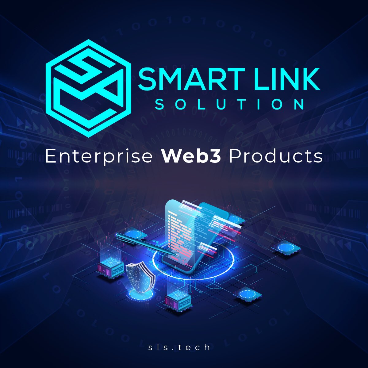 💡ENTERPRISE #WEB3 PRODUCT💡

#SLS shapes leading technology with #Smart_Link_Connect, which is mature and evolving with a purpose. This is one of the key characteristics that make #Enterprise appealing.

#crypto #nft #tech #bnb