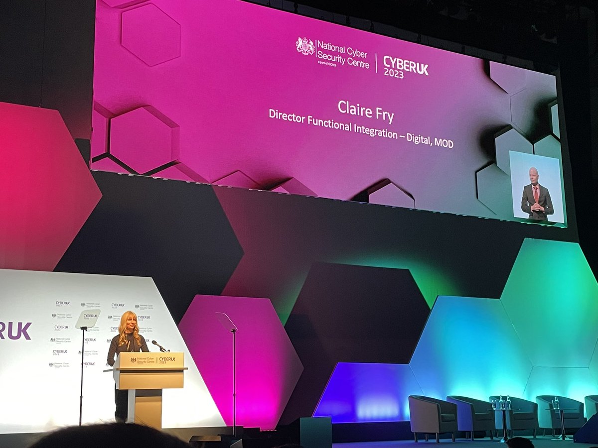 Another phenomenal line up of speakers and panellists to kick off day 2 of #CYBERUK23
Amazing event this year, all the right people, all the right topics.