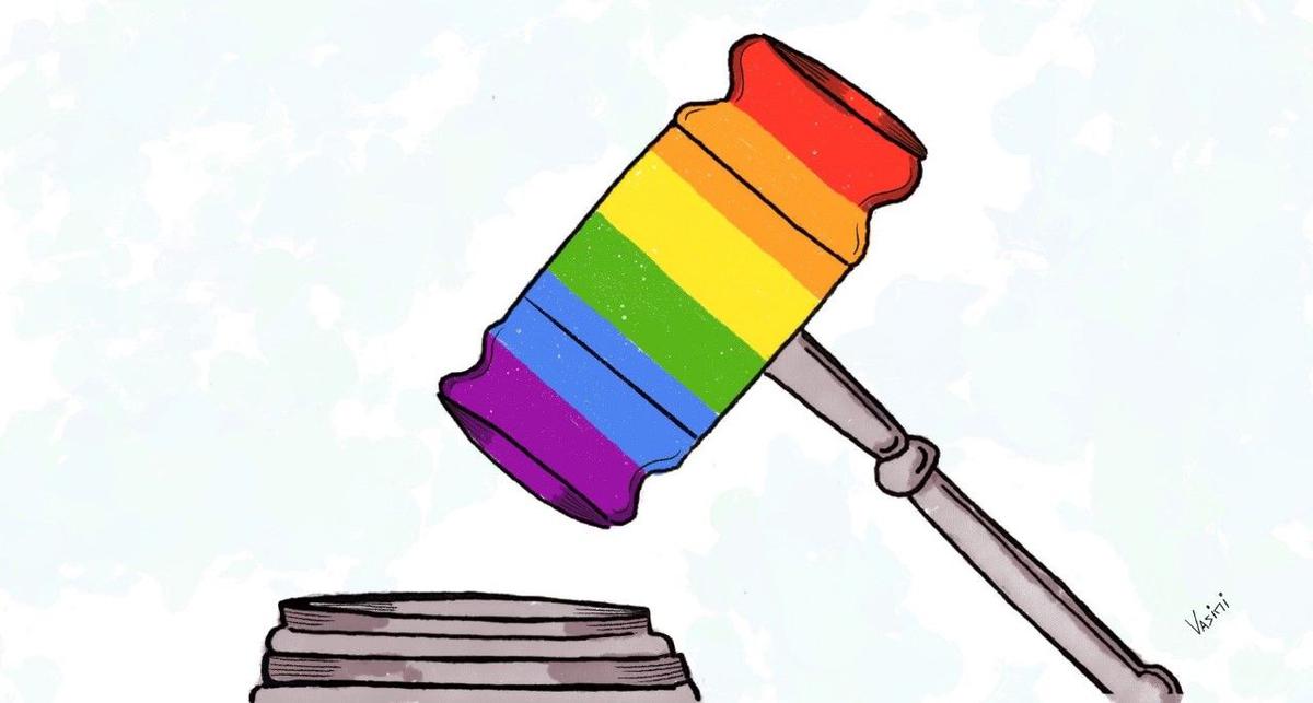 the_hindu's tweet photo. Check out The Hindu's latest #OntheDraw cartoon by Vasini Varadan. #LGBTQIA  https://t.co/8uGo0jvvsI https://t.co/LVuPOOCybw