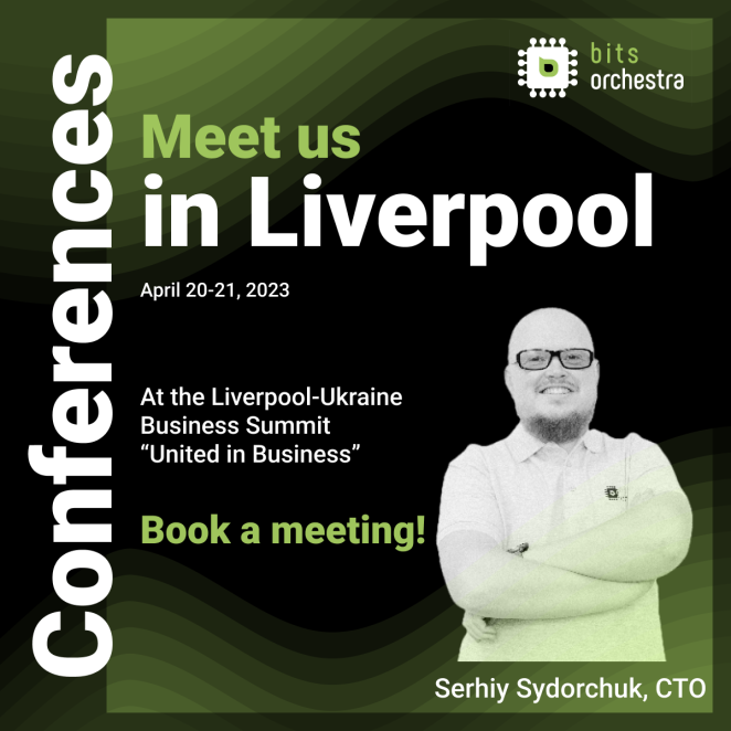 Our CTO Serhiy Sydorchuk is visiting Liverpool-Ukraine Business Summit "United in Business" 20-21 April 2023. If anyone from our network would like to meet in Liverpool, please, arrange a meeting with Serhiy. #LCCI #itbusiness #manufacturing #businessconference #liverpool