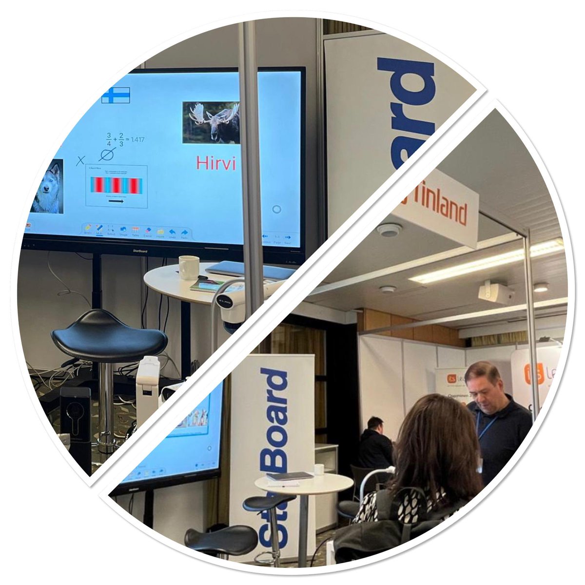 Attention everyone! StarBoard Solution is thrilled to be attending the ITK 2023 show, taking place today and tomorrow in the beautiful city of Hämeelinna, Finland.

#Starboard #ITK2023 #Hämeelinna #ITsolutions #networking #innovation #future #interactivesince2001