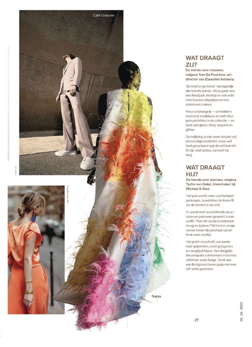 sofiers's tweet photo. Michael &amp; Giso AND Rembo Styling covered in @KnackWeekend 🤍 https://t.co/5sJInzWKPj