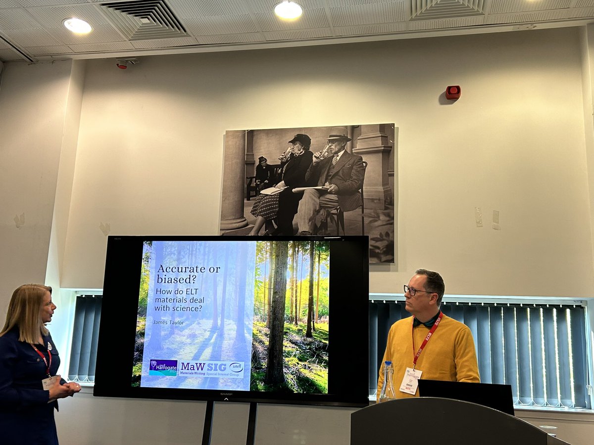 <a href="/BELTABelgium/">BELTA Belgium</a> plenary speaker <a href="/theteacherjames/">James Taylor</a> next here at #iatefl2023