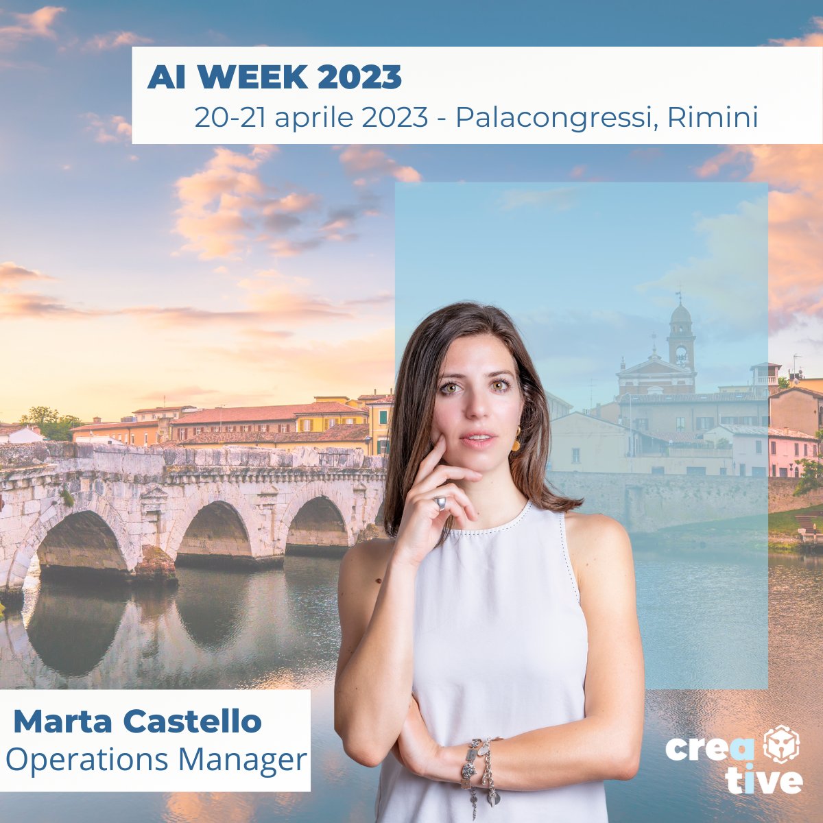 CreativeAI_tech's tweet image. Our Operations Manager is attending the #AI Week Italia in Rimini!✨

A great opportunity to #learn and stay up-to-date on the latest insights of AI!

#innovations #ArtificialIntelligence