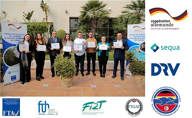 DRVDE's tweet photo. @DRVDE und #FTAV starten gemeinsam ein neues #Schulungsprogramm, um Tourismusunternehmen bei der Entwicklung und Vermarktung von alternativen und nachaltigen Tourismusangeboten in #Tunesien zu unterstützen. Mehr zu diesem Projekt: https://t.co/uxpACIO77e
#Partnerschaftsprojekt https://t.co/aPZWzoSyrm