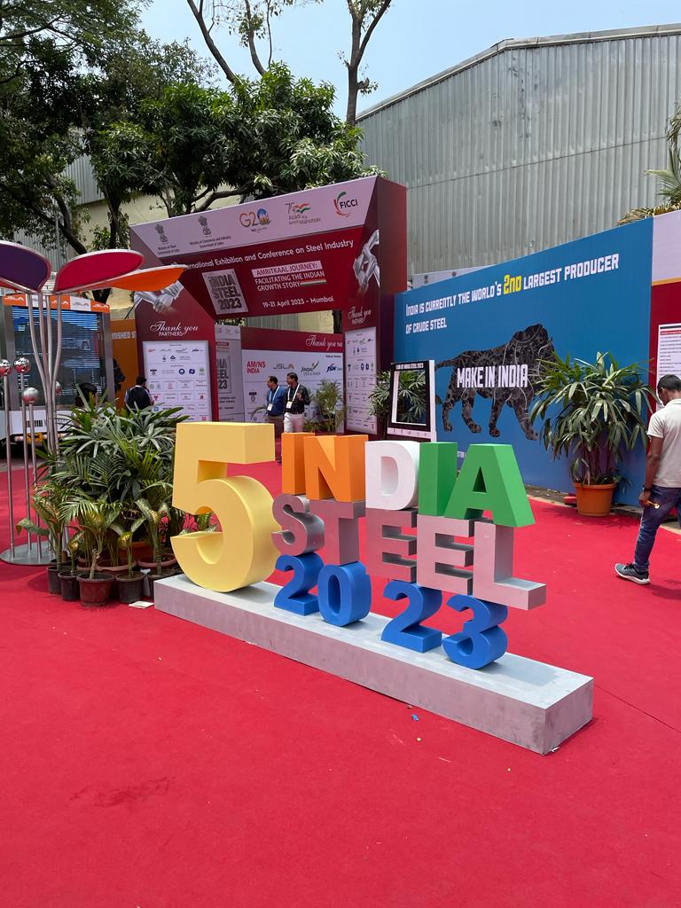 Isgec_engg's tweet image. Here is the glimpse of our day-2 participation at the #IndiaSteel2023.
We are here till tomorrow, 21st April 2023.
Visit us to witness the state of the art solutions contributing to the growth of the Steel industry.

Stall No. : 155A, Hall No. : 2
Venue : @indiasteelexpo 
#Isgec