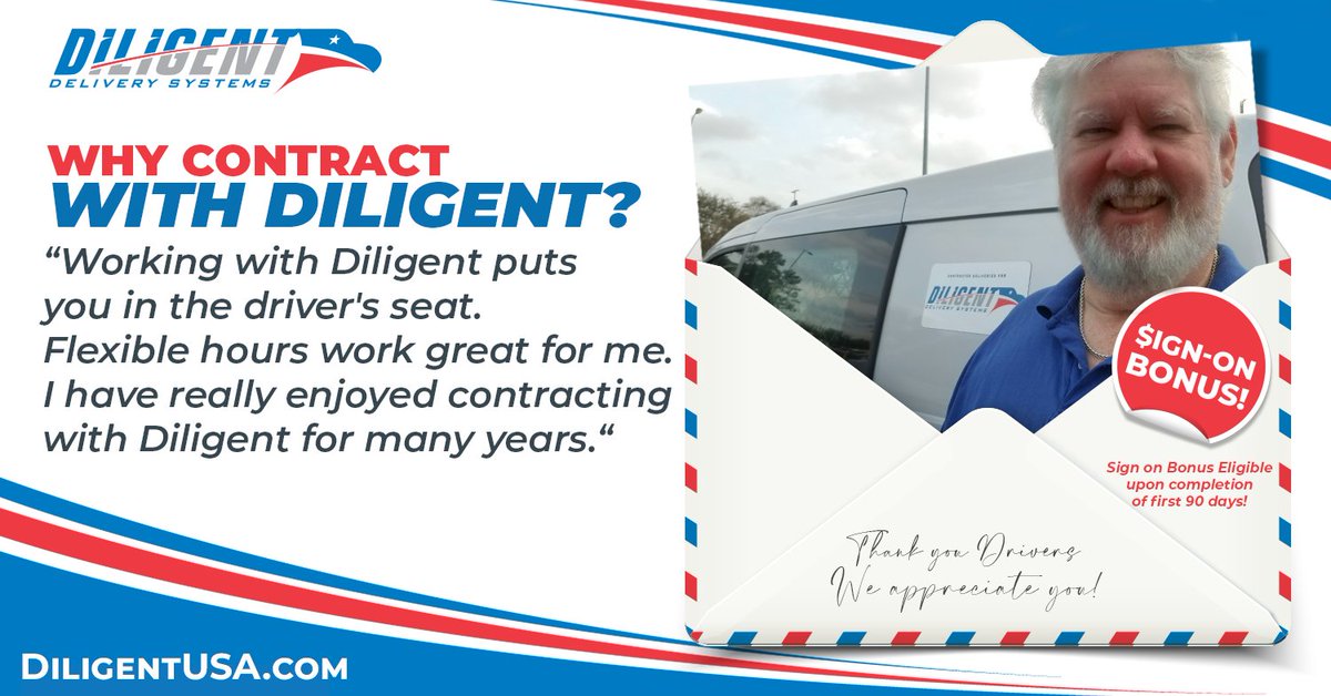 DiligentUSA's tweet photo. See What Drivers are saying about Us and Contract with DILIGENT! https://t.co/vGBAPwMh7M #driverrecruitment #deliverydriver #transportation #logistics #driverrecruitment #delivery #contractdriver #conductores Español https://t.co/ajW7pQm5Q1 Driver Hotline: 888.560.6120 https://t.co/5CMB8FDgyd