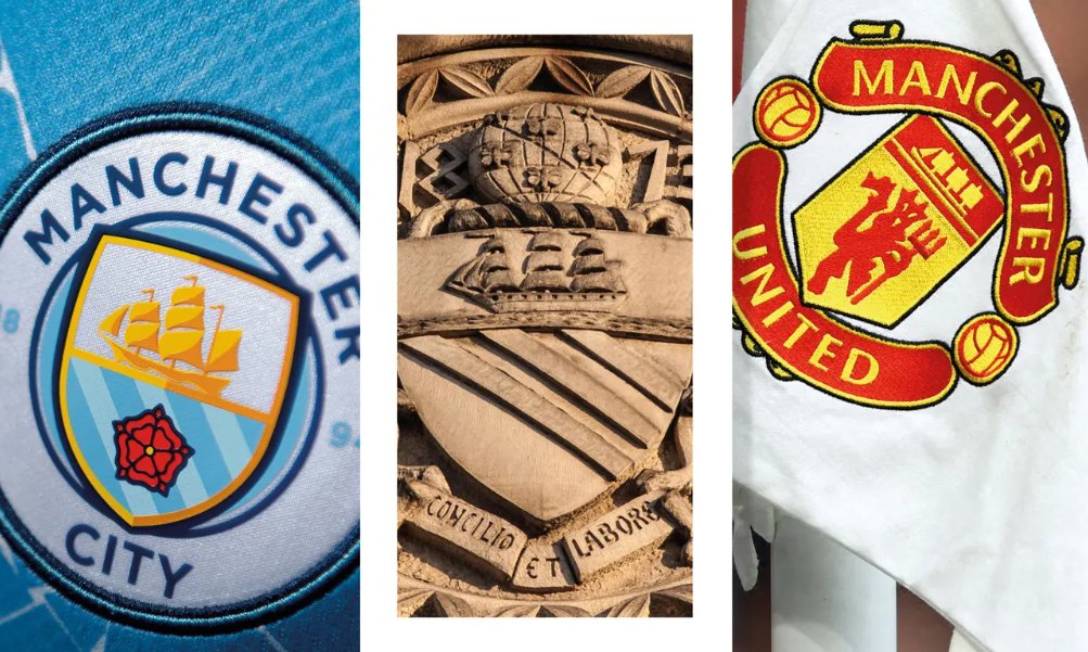 copaalemdacopa's tweet photo. Manchester não fica à beira-mar. Mas seus dois clubes possuem um navio no escudo, um símbolo da cidade.

Mês passado, o jornal The Guardian, fundado em Manchester, expôs a ligação das suas próprias origens com a escravidão.

E o navio passou a ser questionado pelo que simboliza. https://t.co/w8qGXPfBer