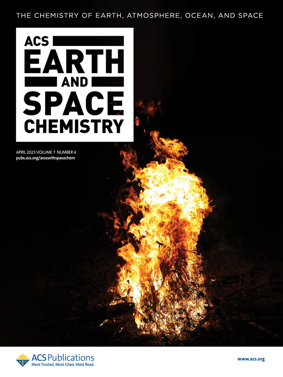 mlinchem's tweet photo. My student Binyan Yin's work on sulfur isotope mass-independent effects is featured on the front cover of the latest issue of @ACSEarthSpace 
Please check it out: https://t.co/l9NapCZAUZ
#MyACSCover
@ACS4Authors https://t.co/wITj4iBy1P