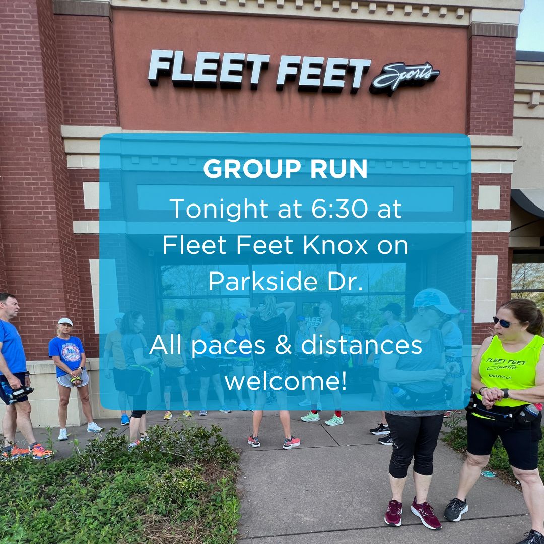 You know what today brings - GROUP RUN FUN!

Join us tonight at 6:30 pm at the store for an open group run. We will hit the greenways surrounding the Turkey Creek area and all are welcome. See you then! 😀