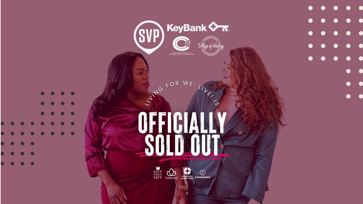 "Living for We: Live" is SOLD OUT! Thank you to everyone who supported us in making this event a success.

Missed tickets? You can donate here: livingforwe.eventbrite.com

Together, we can create a #Cleveland where #BlackWomen thrive. 

#LivingForWe #WorkEnlightened #ProjectNoirCLE