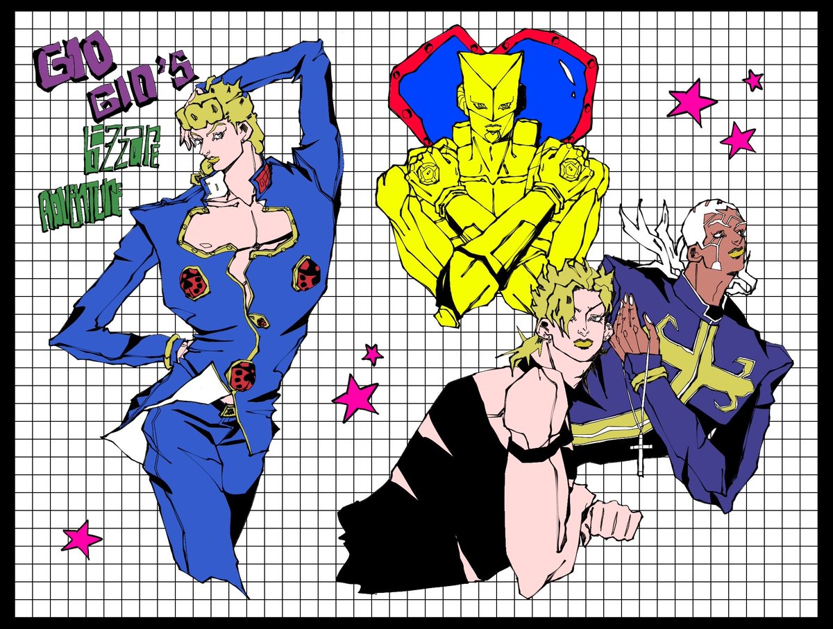 yoropikkune's tweet photo. #プッチ #ディオ #ジョルノ #jjba #fanart https://t.co/fbOTFbWDB9