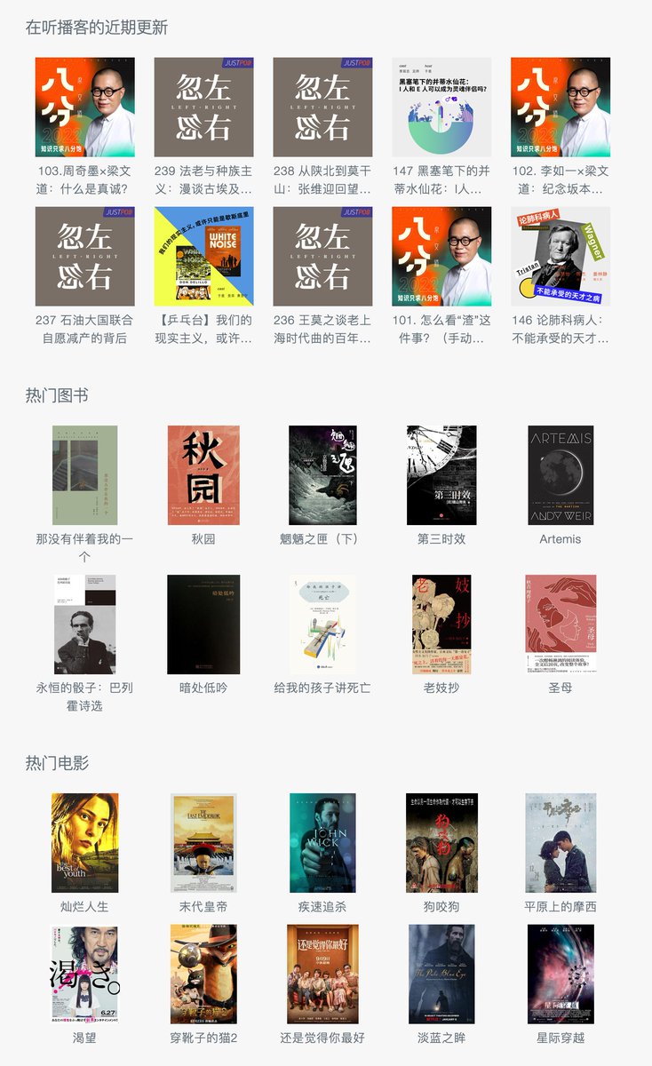 NeoDB 书影音播客游戏收藏点评分享社区 tweet media