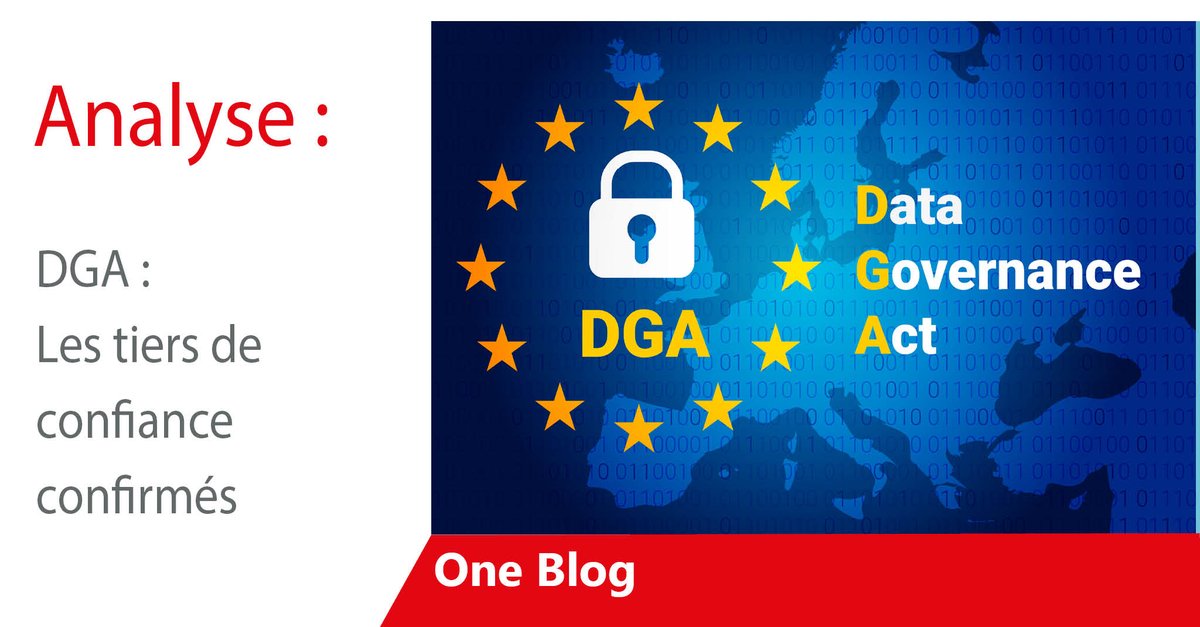 Hub_One's tweet photo. [ DGA ]
Applicable dès septembre 2023, le Data Governance Act officialise la nécessité de créer des tiers de confiance pour encadrer et protéger le partage des données des entreprises. 
▶ Lire l'article : https://t.co/n8nfVSm1Jh

#DATA #DGA #TIERS_CONFIANCE https://t.co/9yJ8fLg7RU
