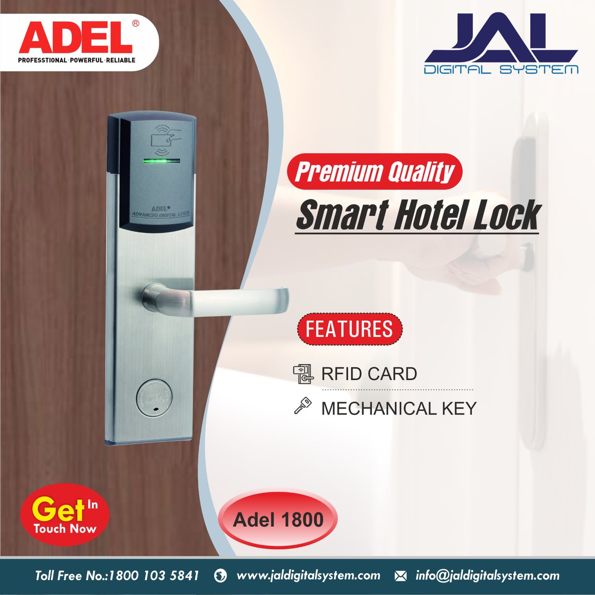 ihsndigital's tweet photo. Achieve peace of mind with Jal Digital System "ππππ" Smart hotel lock, made just for safety.
#jaldigital #jaldigitalsystem #Ahmedabad #gujarat #smartlock #Smartdoorlock #cabinetlock #smartcabinetlock #Smarthotellock #fingerprintlock #bluetoothcabinetlock #Solitylock #ihsn https://t.co/TuBxMS2vJE