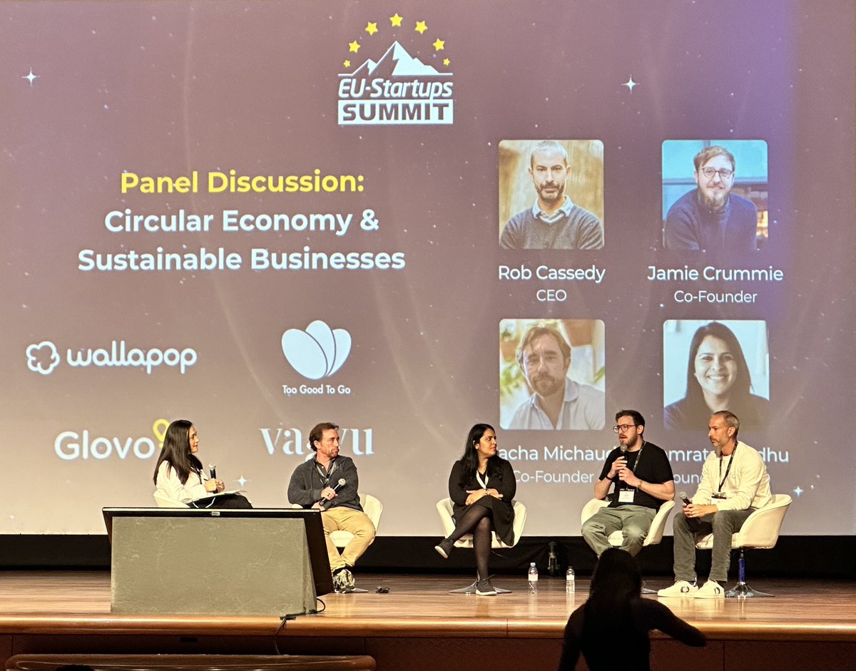 More than 20 mentions of ‘greenwashing’ as a barrier to progress at the EU-Startups Summit.

One of the panelists… “I am being asked to do more greenwashing by my team” 🙈

#greenwashing #unitmode #eustartups