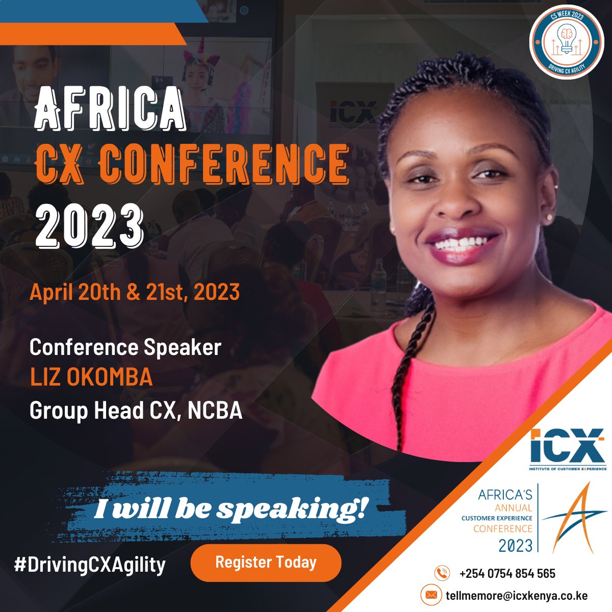 icx_kenya's tweet photo. Our panel session on digital transformation consists of 
@JimmyMasinde, @lokomba, John Amach, @EvelynNyaruai and Solomon Chiedo, moderated by @WaviMungala. 

#AfricaCXConference2023 
#DrivingCXAgility https://t.co/xcVDQhckSV