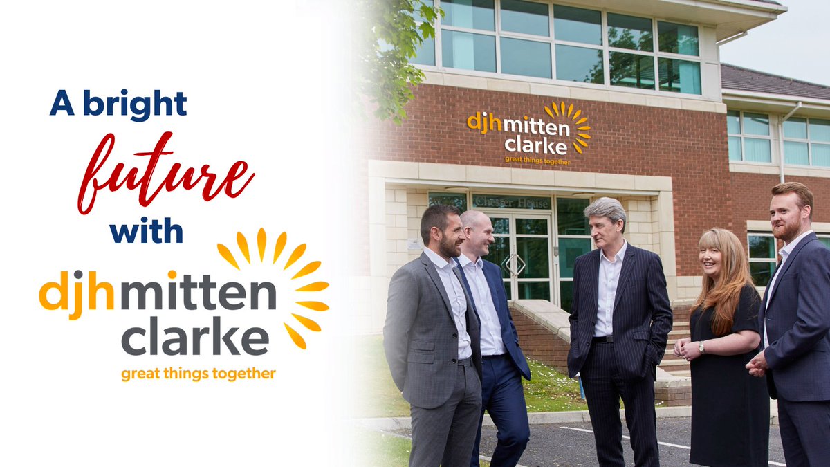 Exciting announcement!

Since joining the @DJHMittenClarke Group two years ago, we've gone from strength to strength.

We're delighted to announce that on 2 May 2023, we will take on the DJH Mitten Clarke name, becoming the Chester office.

Find out more: bit.ly/3GYWelW