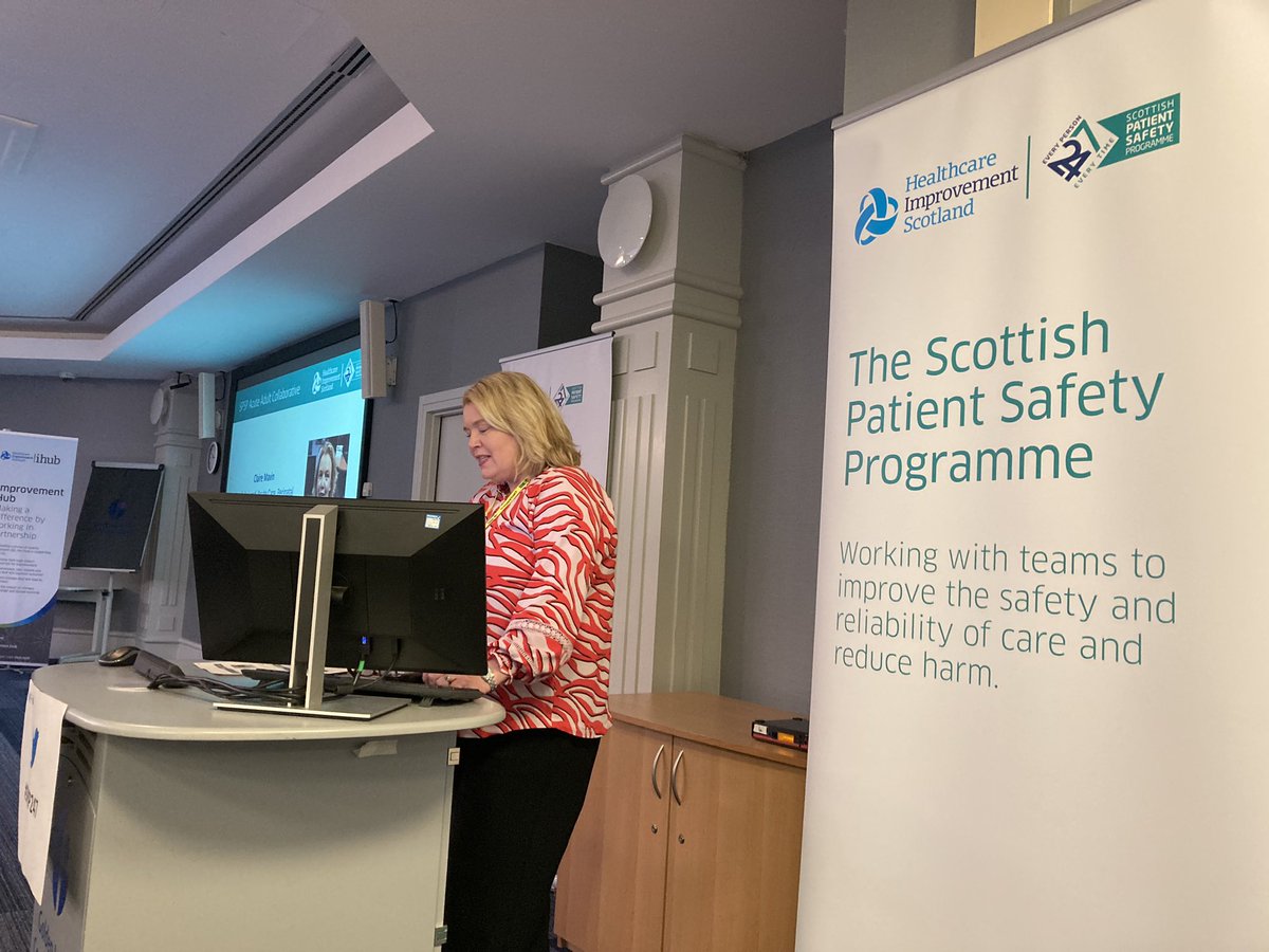 joanne37m's tweet image. Hearing from @MavinClaire sharing the great work of @SPSP_AcuteAdult #SPSP247 #spspDetPat #spspFalls @ihubscot @online_his