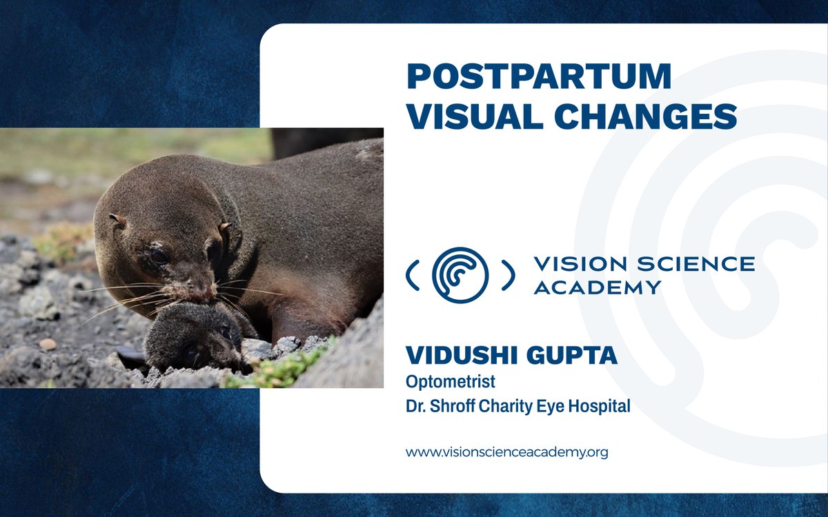 science_vision's tweet photo. Postpartum Visual Changes
By - Vidushi Gupta, Optometrist at Dr. Shroff Charity Eye Hospital
Read the full article here ▶️ https://t.co/4Aq34eg7O1
#eyehealth #optometry #ophthalmology #psychology #postpartum #visualchanges #hormonal #metabolic #systemic #ocular #visionscience #vision #eye #healthcare #blog #science #research #optometrists #eyedoctors #knowledge #visionscienceacademy